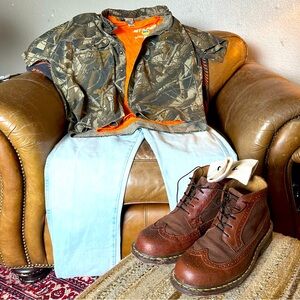 Woolrich Concert Camo Vintage Shirt